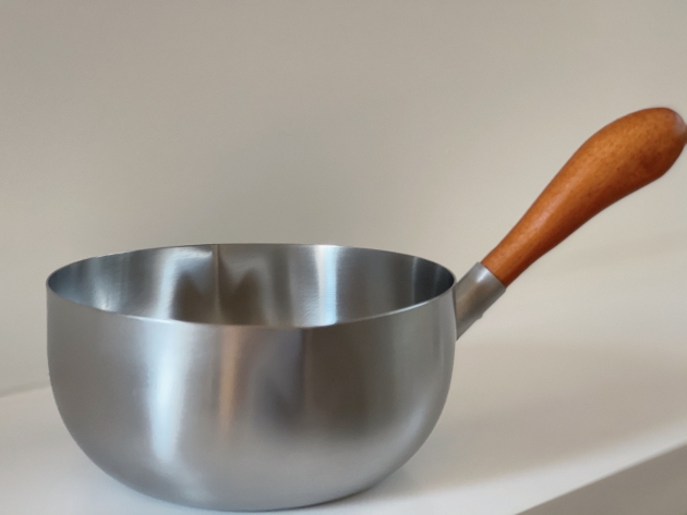 Aizawa 不鏽鋼木柄牛奶鍋 15cm