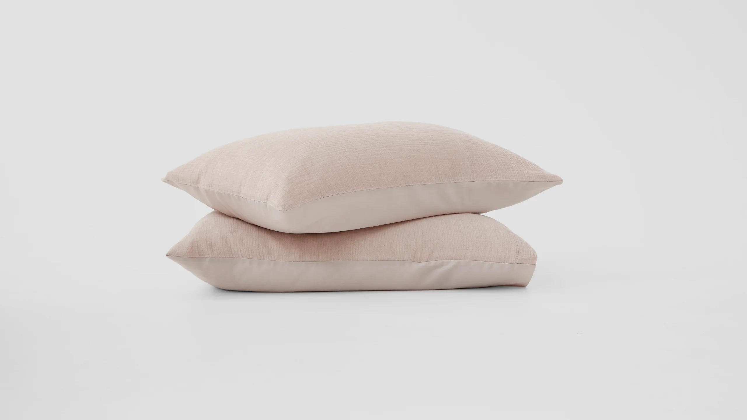 頂級雙面枕頭套 粉膚色 （1個）