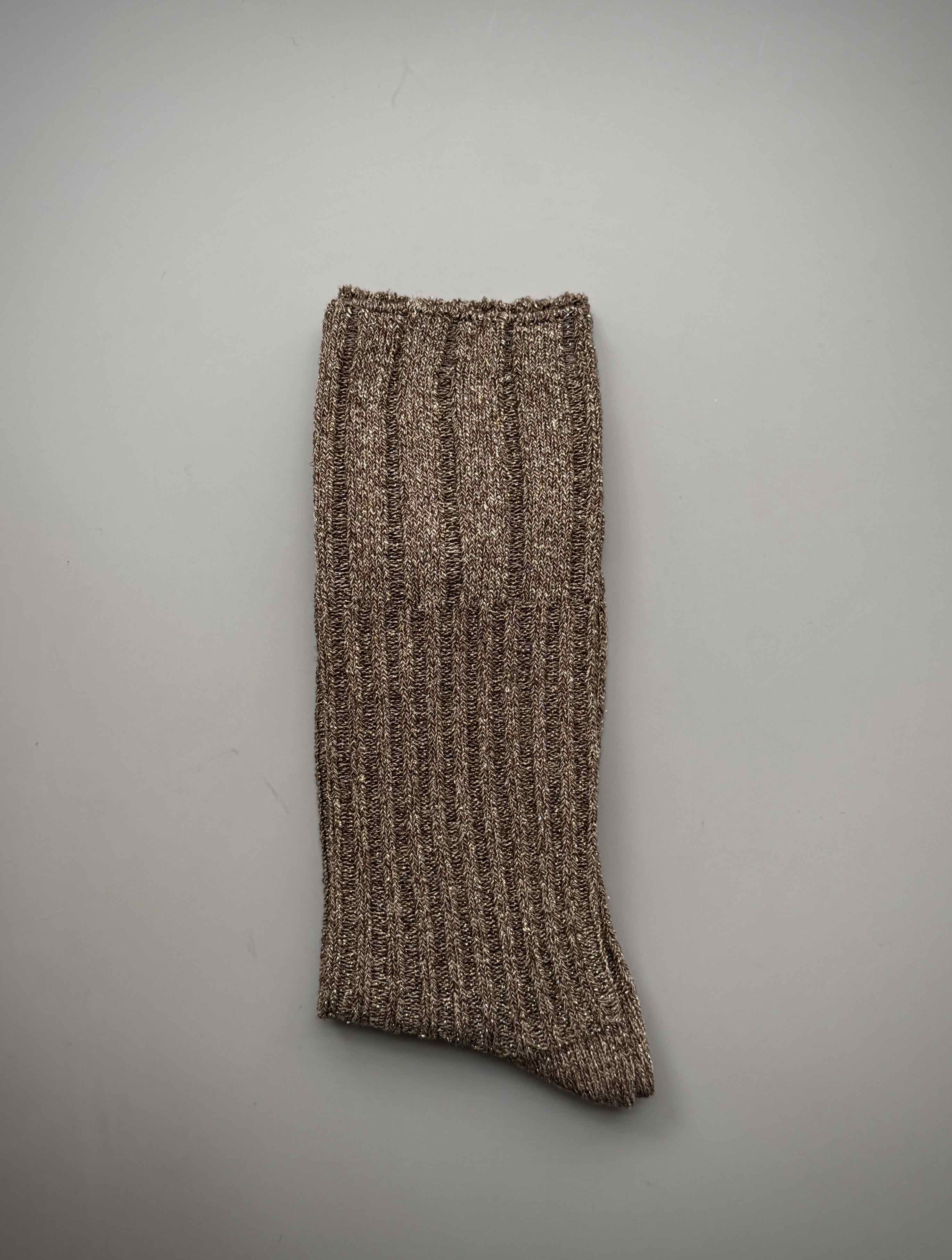 Brussels 金蔥編織 駝金