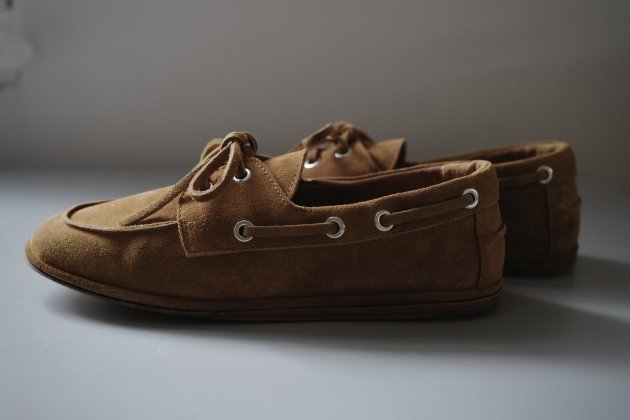 義大利手工樂福芭蕾 麂皮款