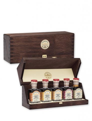 義大利巴薩米克醋五瓶(50ml x 5)禮盒 (原木盒裝)