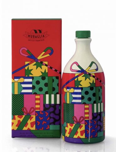 義大利特級初榨橄欖油 多彩禮物版 500ml - (濃郁風味)