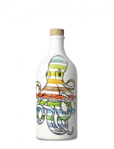 義大利特級初榨橄欖油 章魚瓶500ml - (中等風味)
