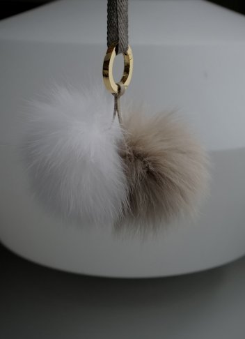 Mini x Mini 灰褐色(Dove) x 白(White)